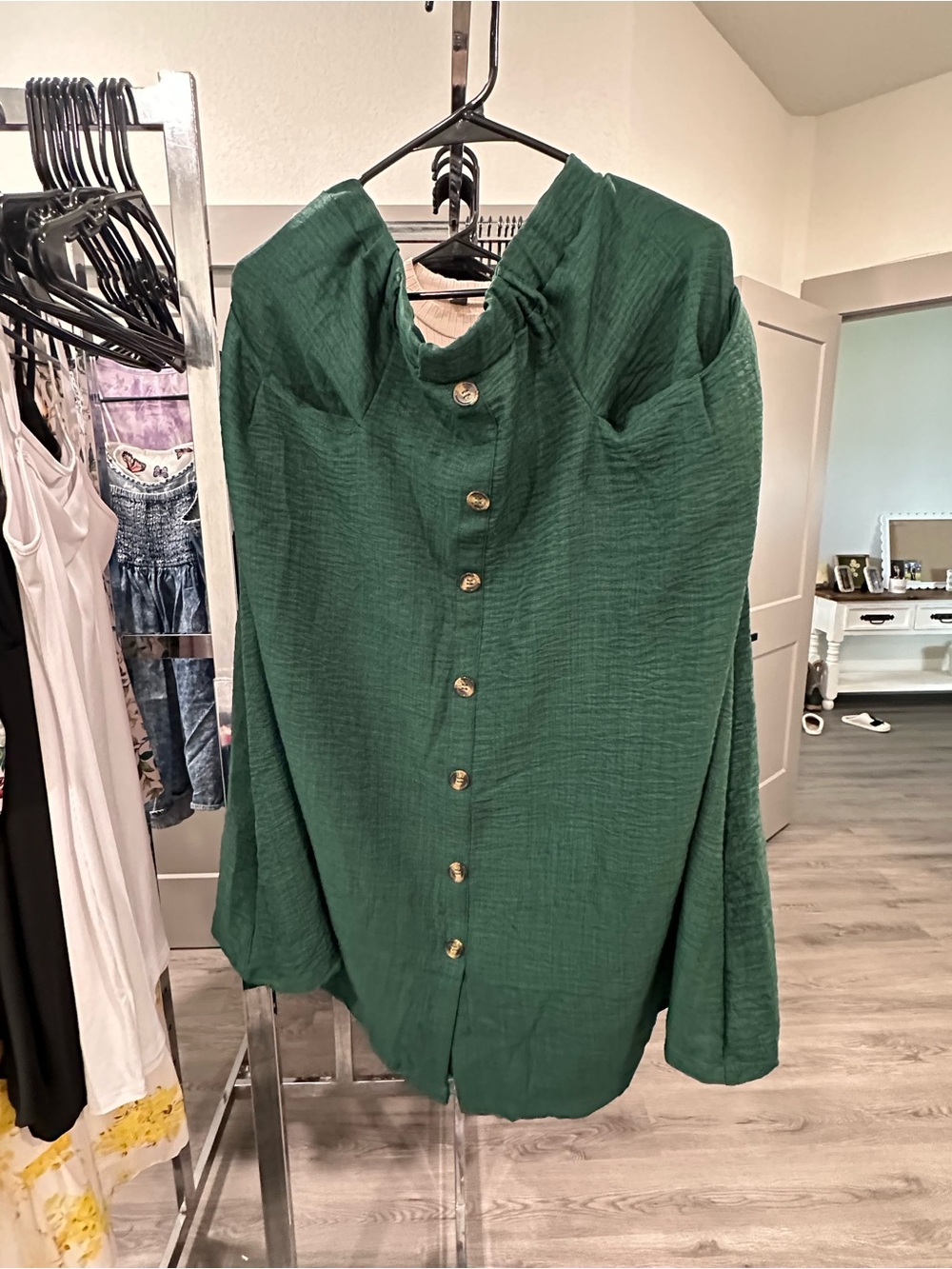 Women’s Plus Size Green Skirt